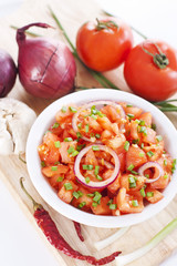 Bowl of salsa
