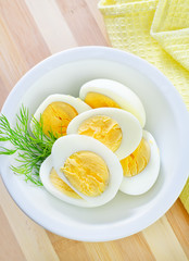 boiled eggs