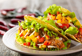 plate of taco