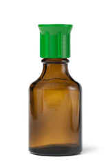 Blank glass medicine bottle