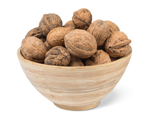 Organic Walnuts in bowl