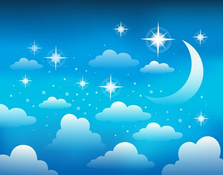 Night sky theme image 1