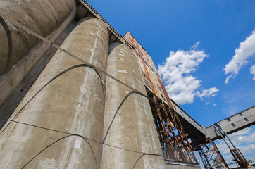 Old grain silo