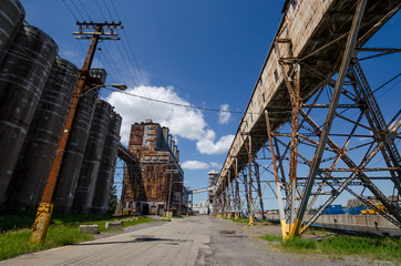 Old grain silo