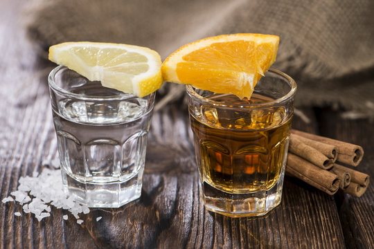 Tequila Gold and Silver