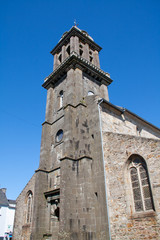 Fototapeta na wymiar Kościół św Piotra w Crozon