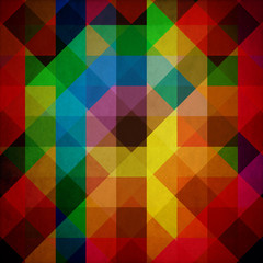 Obraz premium Graphic Design (Pantone) or (Vintage Poster Background)