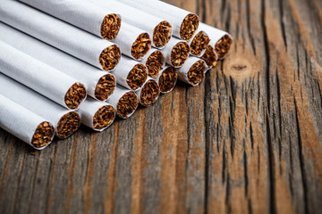 Stack of cigarette