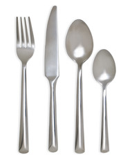 Fork spoons and knife