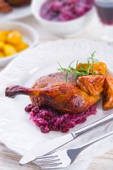roasted duck