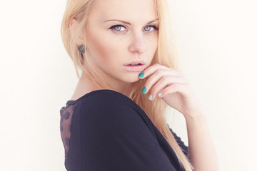 Naklejka premium Fashion portait