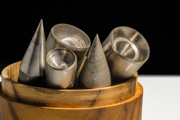 Drei Aushauer in Teakbox 3