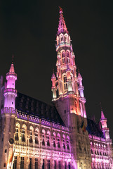 Brussels City Hall (Hotel de Ville) in Grand Place