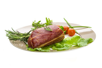 Smoked beef