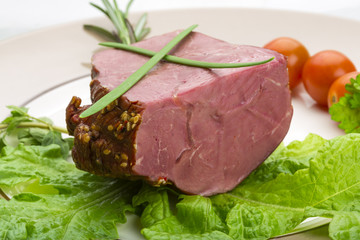 Smoked beef