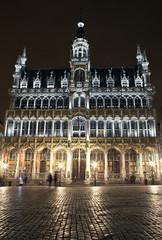 Fototapeta na wymiar Maison du Roi (King's House) in Grand Place, Brussels
