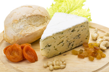 Cheese with mold
