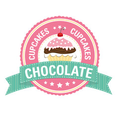 Sweet Button: Chocolate Cupcake