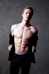 Fototapeta premium young blond man