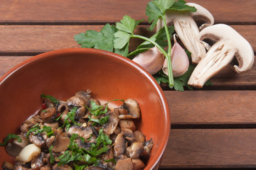 funghi champignon trifolati