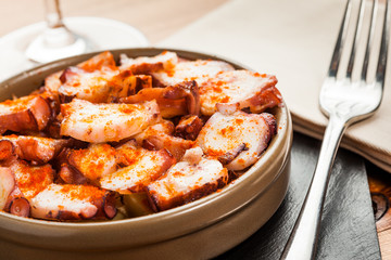Galician octopus