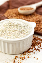 Buckwheat flour