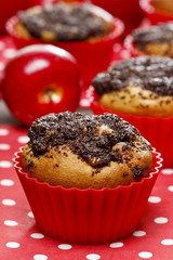 Poppy-seed muffins