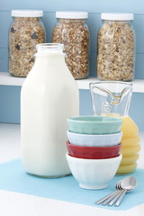 Delicious healthy breakfast