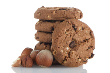 Homemade chocolate cookies