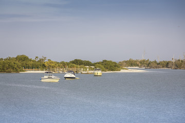 Fototapeta na wymiar Florida Keys łodzie rybackie