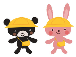 くまとうさぎ（入園イメージ）