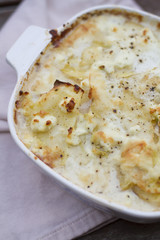 Goat Cheese Potato Gratin