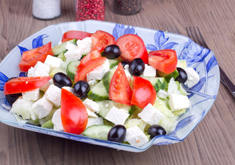 Close up salad