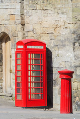 post and telephone boxes