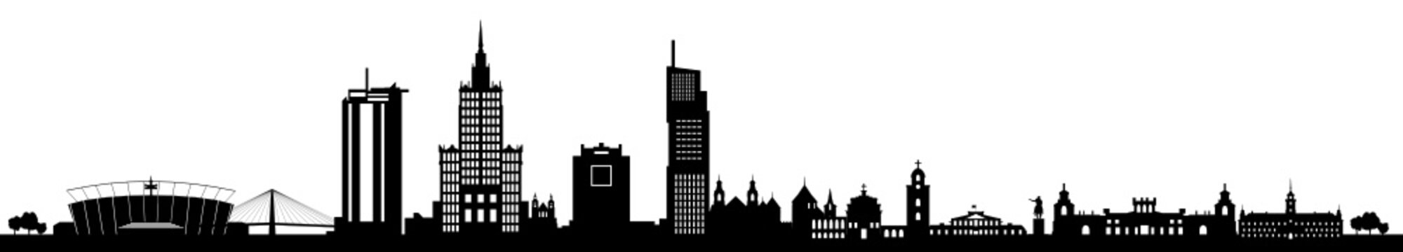 Skyline Warszawa © SimpLine