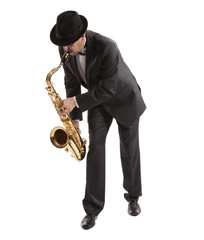 Fototapeta premium Saxophonist