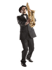 Fototapeta premium Saxophonist