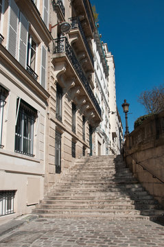 escaliers à Paris