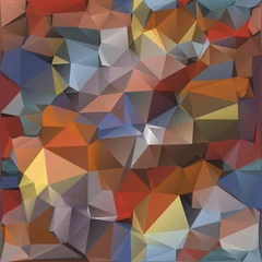 Acrylic prints ZigZag Geometric pattern, triangles background.