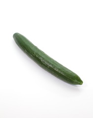 Cucumber isolated on white background