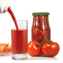 tomatoes isolate