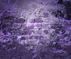 Violet Grunge Wall Texture