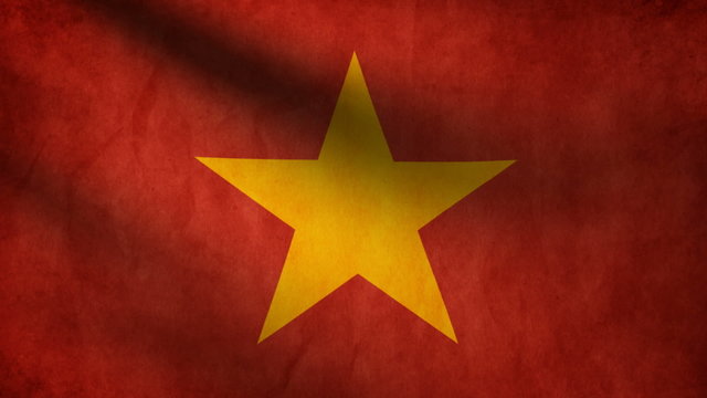Vietnam flag.