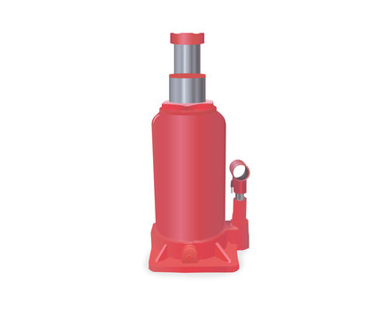 cric hydraulique bouteille - hydraulic bottle jack - Wagenheber