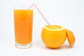 sok pomarańczowy - obrazy, fototapety, plakaty