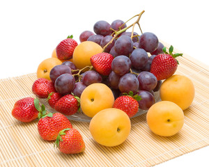 fresh fruit closeup