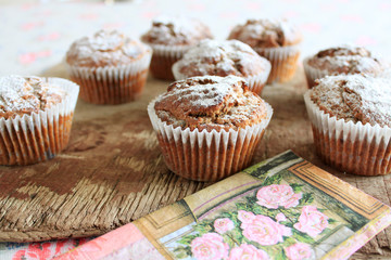 muffin selbstgebacken vintage