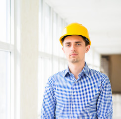 Happy Young Engineer Portrait