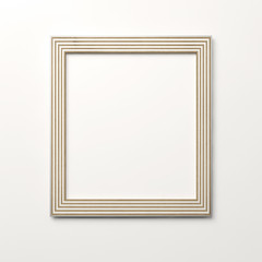 wood striped frame