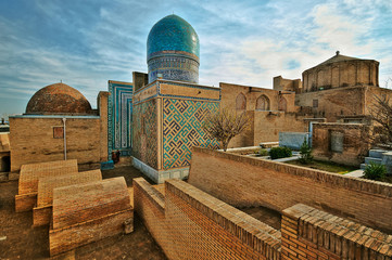 schöne Sher-Dor-Madrasa in Samarkand